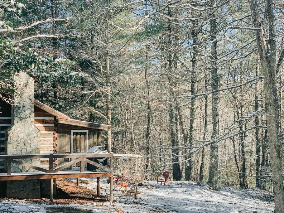 블루리지 Hot Tub, Porch Swing Bed, Fire Pit, Aska Adventure 빌라 외부 사진